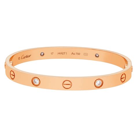 cartier love bracelet size 17 ebay|cartier love bracelet john lewis.